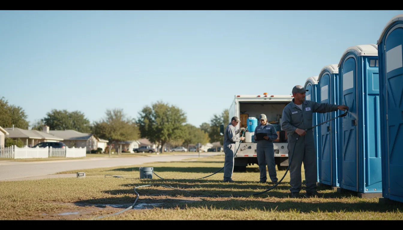Long-Term Portable Toilet Rental in West Covina, CA near me